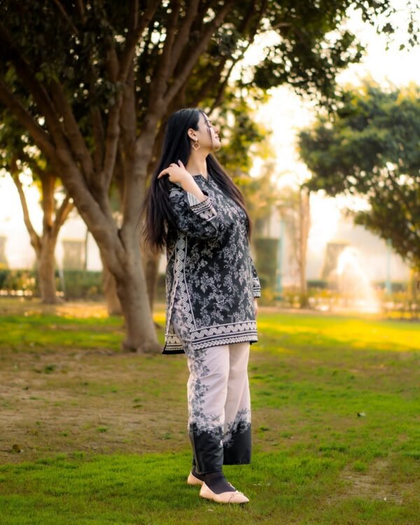 Dilruba Digital Printed 2PC | Premium Grip Silk | Summer Collection 2025 - Image 2