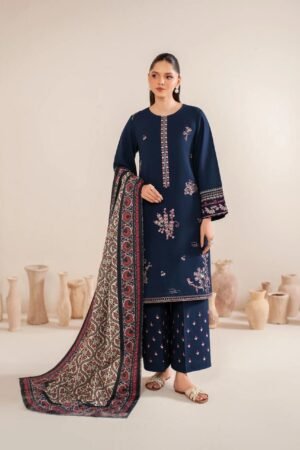 Zara Shahjahan Luxury Lawn 3PC | Embroidered Suit with Diamond Dupatta 2025