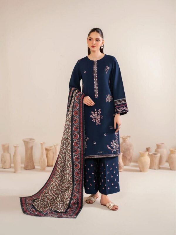 Zara Shahjahan Luxury Lawn 3PC | Embroidered Suit with Diamond Dupatta 2025