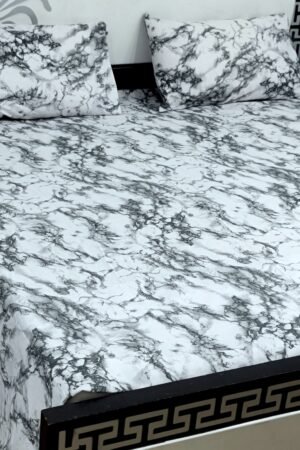 Export Quality Cotton Bedsheet Set | King Size 3PC | Pure Cotton