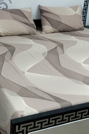 Export Quality Cotton Bedsheet Set | King Size 3PC | Pure Cotton