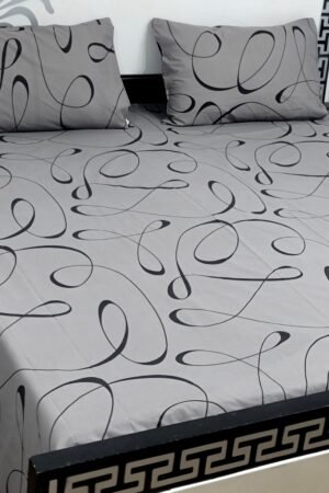 Export Quality Cotton Bedsheet Set | King Size 3PC | Pure Cotton