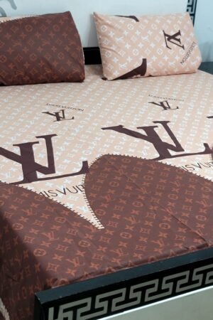 Export Quality Cotton Bedsheet Set | King Size 3PC | Pure Cotton