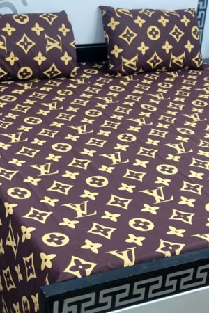 Export Quality Cotton Bedsheet Set | King Size 3PC | Pure Cotton