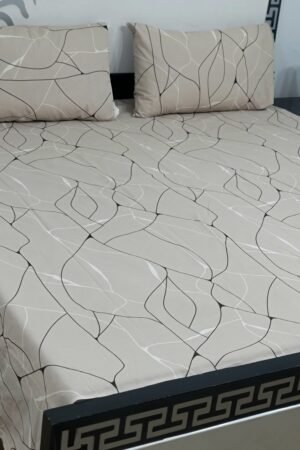 Export Quality Cotton Bedsheet Set | King Size 3PC | Pure Cotton