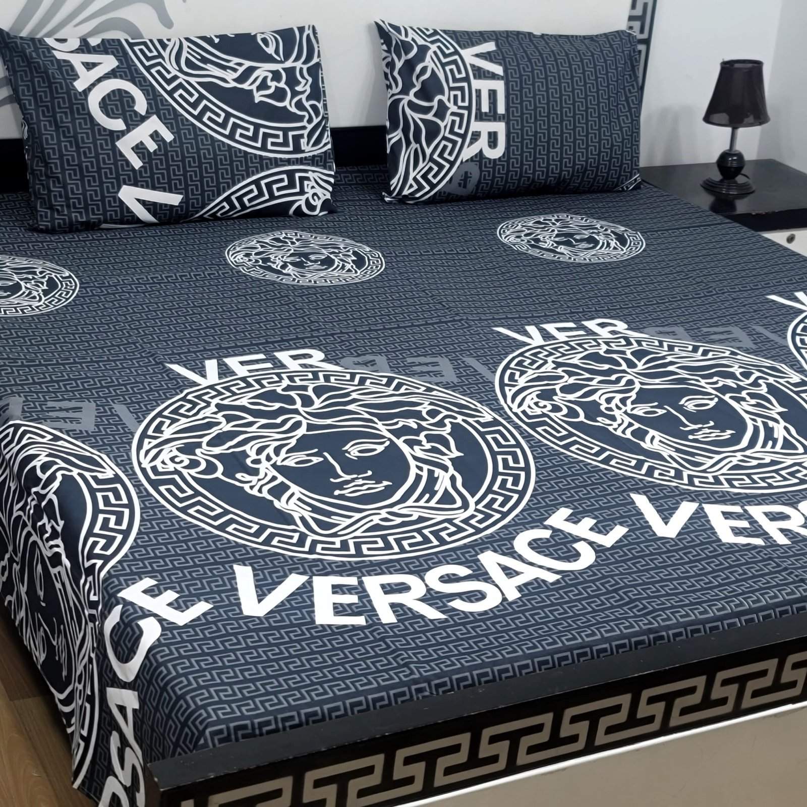 Export Quality Cotton Bedsheet Set | King Size 3PC | Pure Cotton