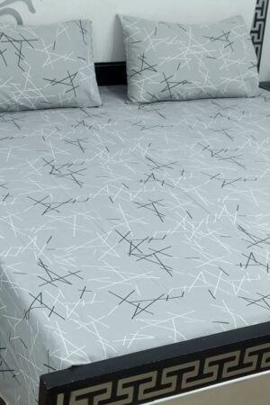 Export Quality Cotton Bedsheet Set | King Size 3PC | Pure Cotton