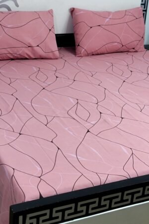 Export Quality Cotton Bedsheet Set | King Size 3PC | Pure Cotton