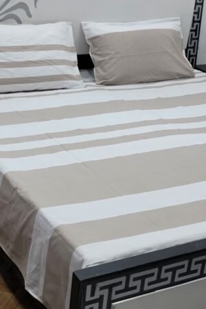 Export Quality Cotton Bedsheet Set | King Size 3PC | Pure Cotton