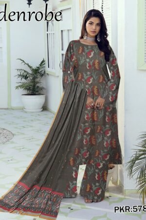 Edenrobe Bana Dora 3PC Lawn Set | 90/70 Digital Print | 2025