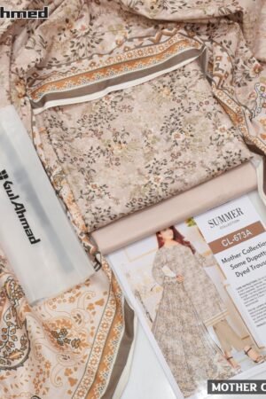 Digital Print Mother 3PC Lawn Suit | Airjet Fabric | Summer 2025