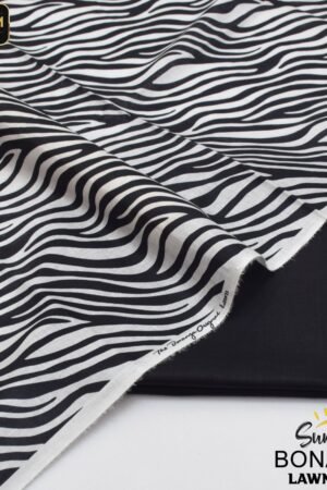 Bonanza 2PC Lawn Suit 2025 | Digital Print Shirt & Dyed Trouser