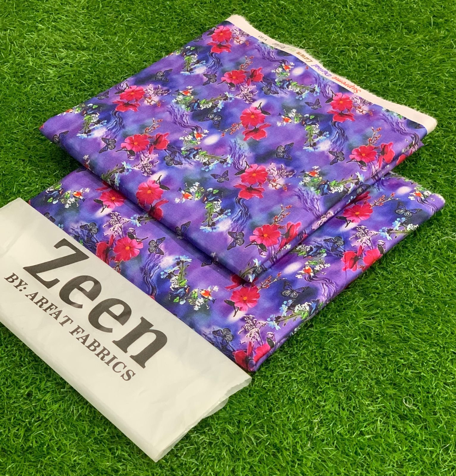 Zeen 2PC Allover Lawn Suit | Summer 2025 | Soft Lawn Fabric