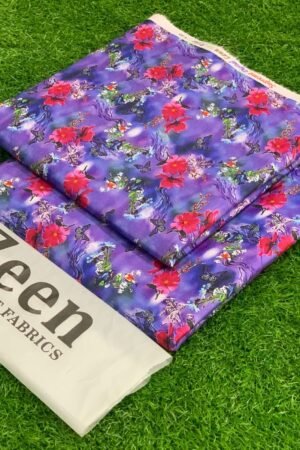 Zeen 2PC Allover Lawn Suit | Summer 2025 | Soft Lawn Fabric