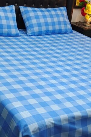 3PC Export Cotton Bedsheet Set | King Size Soft Fabric 2025