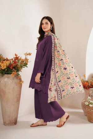 3PC Chikankari Lawn Suit | SAPPHIRE Eid ’25 | 90/80