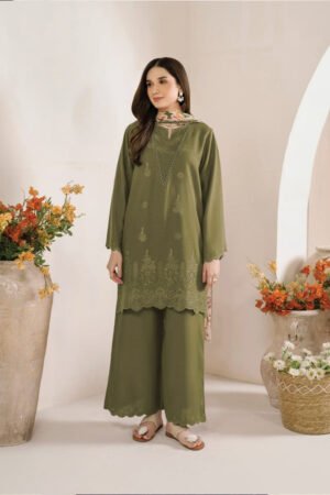 3PC Chikankari Lawn Suit | SAPPHIRE Eid ’25 | 90/80